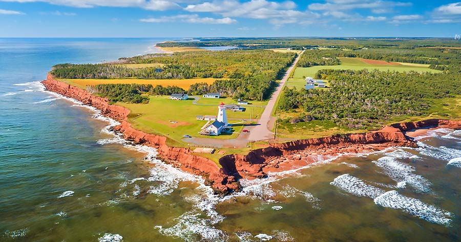 East Point Lighthouse, Prince Edward Island, Canada